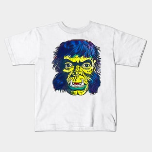 yellow monster monkey Kids T-Shirt